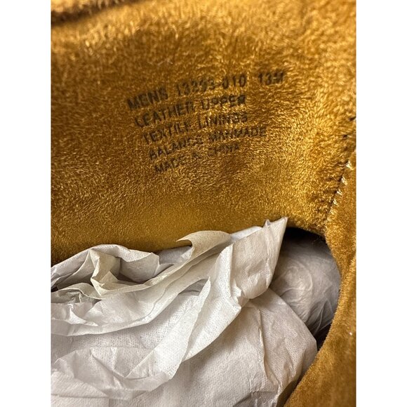 Florsheim Men's Norwalk Chelsea Side Zip Boot Black Leather Crazy Horse 13 M D - Picture 8 of 11